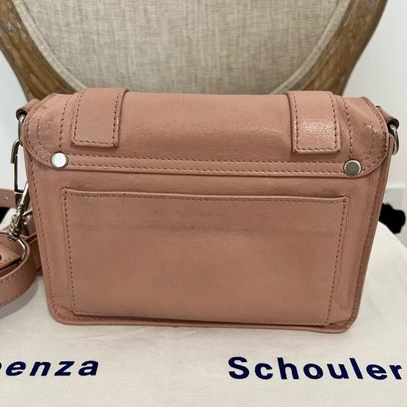 Proenza Schouler PS1 Pink mini crossbody bag with silver hardware - Picture 2 of 12